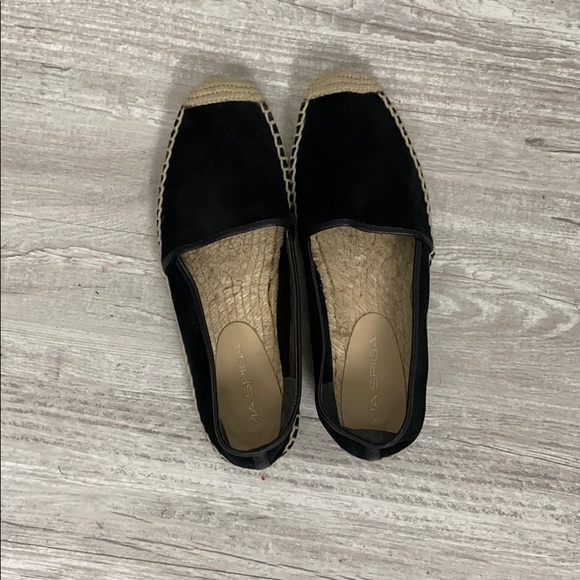 VIA SPIGA Women's Arnelia Espadrille Slip On Flats - Picture 5 of 10